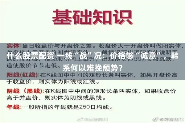 什么股票配资 一线“战”况：价格够“诚意”，韩系何以难挽颓势？